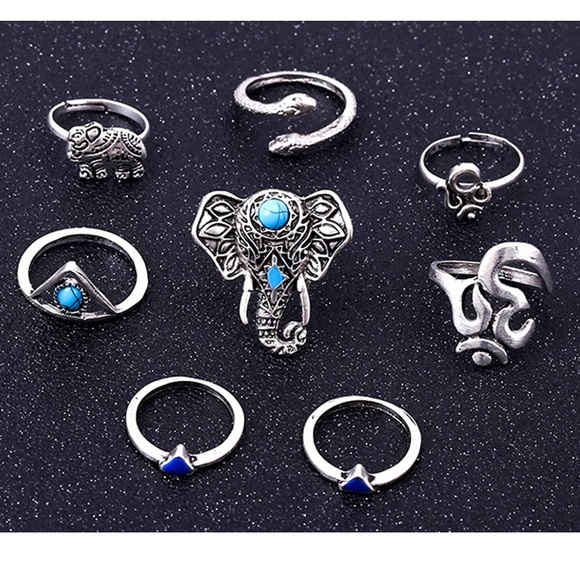 🆕 Midi Ring Set - Picture 3 of 5